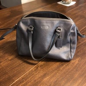Silver Coach Purse